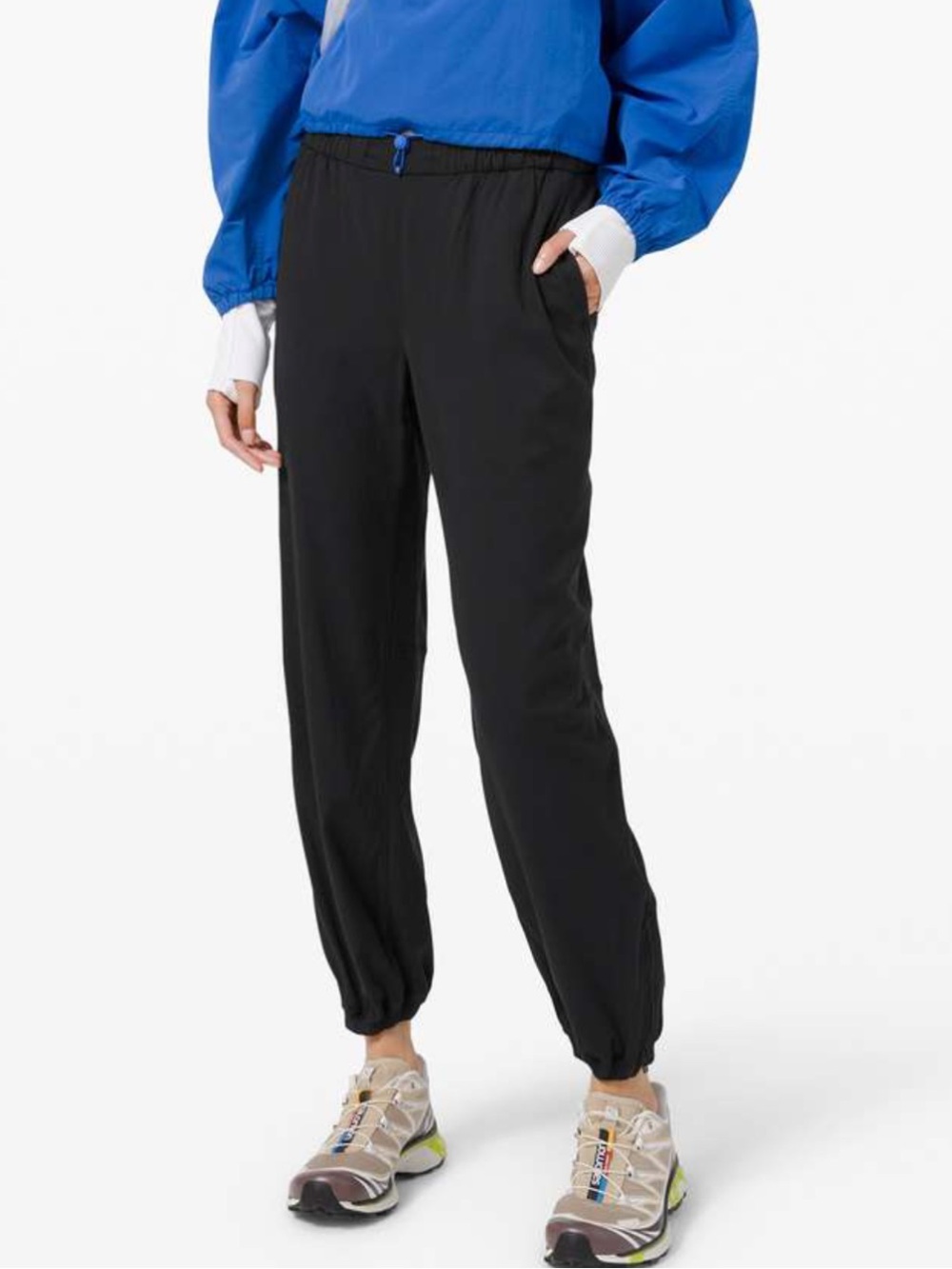Lululemon Essential Affinity Mid Rise Jogger Black Women’s 4 Fall Travel
